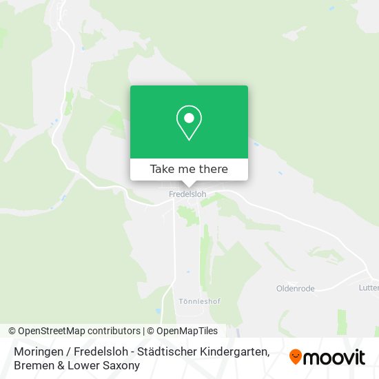 Moringen / Fredelsloh - Städtischer Kindergarten map