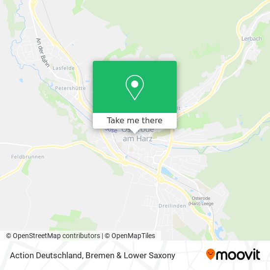 Action Deutschland map