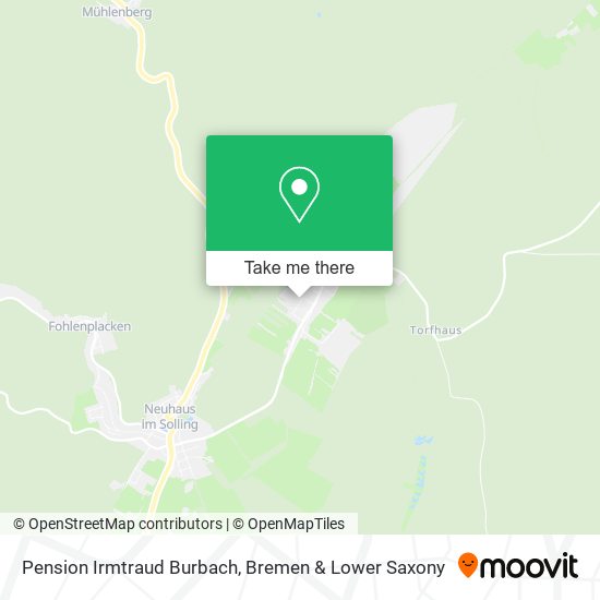 Pension Irmtraud Burbach map
