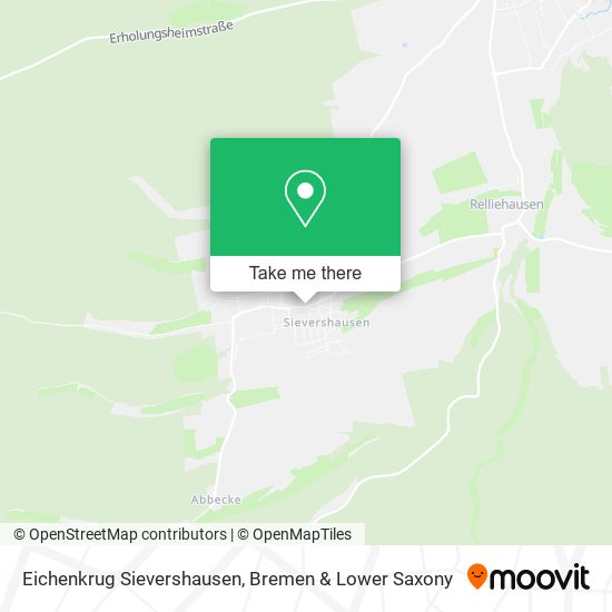 Eichenkrug Sievershausen map