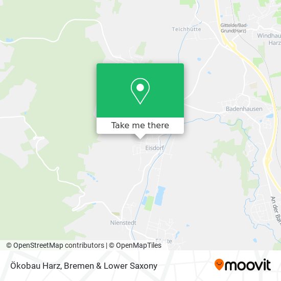 Ökobau Harz map