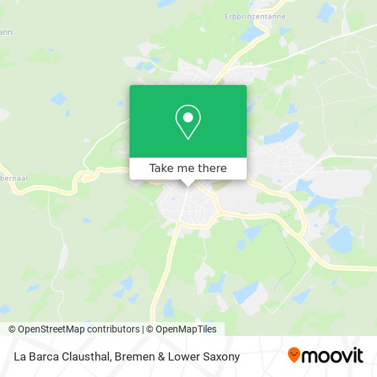La Barca Clausthal map