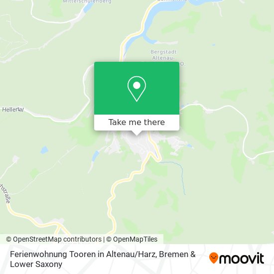 Ferienwohnung Tooren in Altenau / Harz map