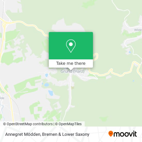 Annegret Mödden map