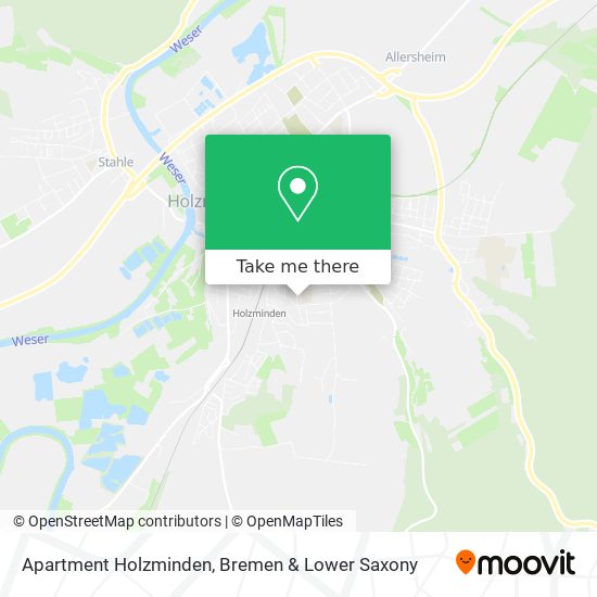 Apartment Holzminden map