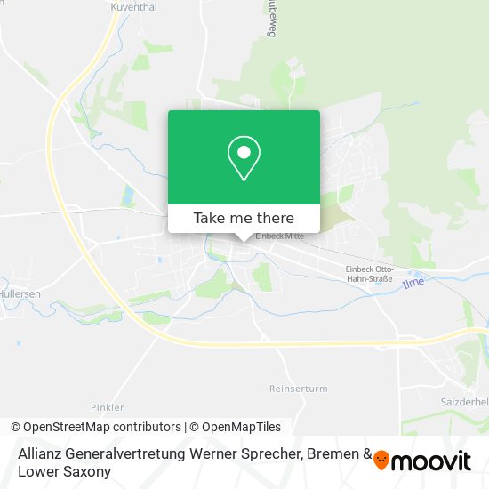 Allianz Generalvertretung Werner Sprecher map