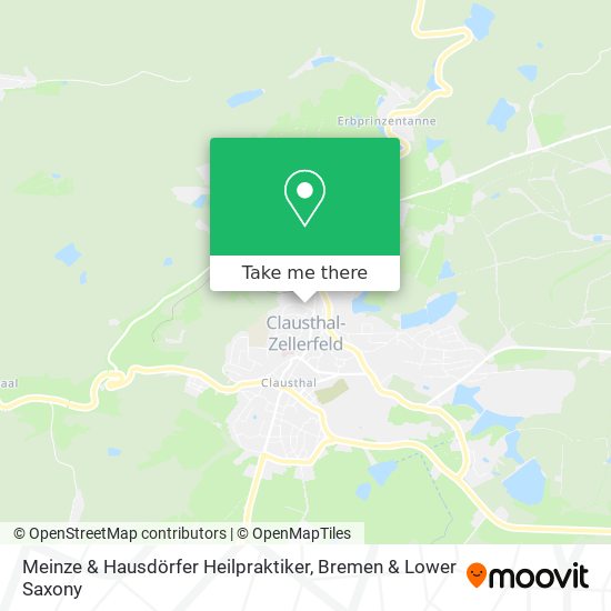 Meinze & Hausdörfer Heilpraktiker map