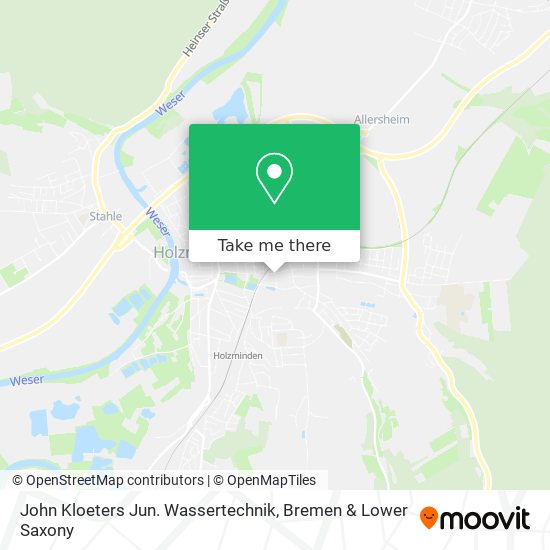 John Kloeters Jun. Wassertechnik map