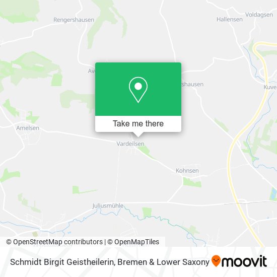 Schmidt Birgit Geistheilerin map