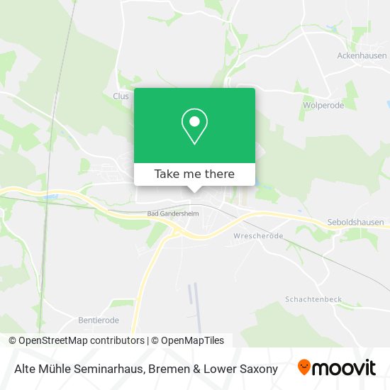 Alte Mühle Seminarhaus map