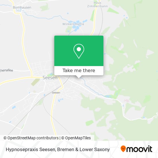 Hypnosepraxis Seesen map