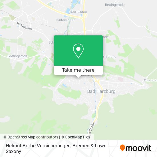 Helmut Borbe Versicherungen map