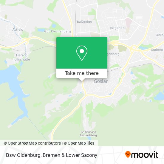Bsw Oldenburg map