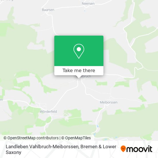 Landleben Vahlbruch-Meiborssen map