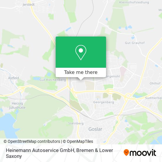 Heinemann Autoservice GmbH map