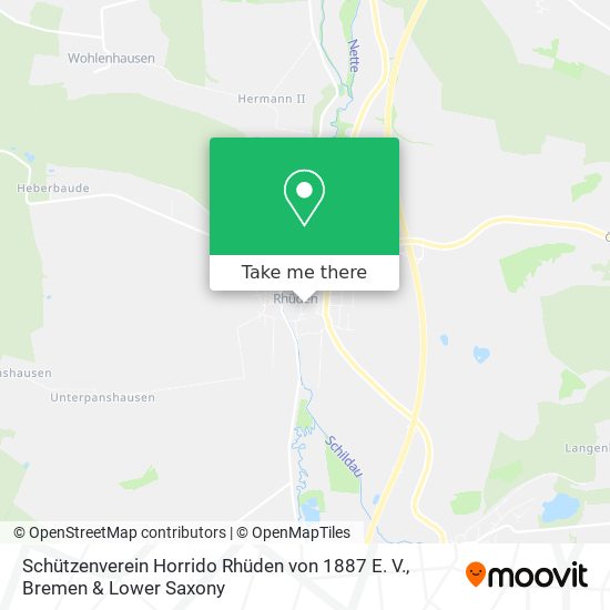 Schützenverein Horrido Rhüden von 1887 E. V. map