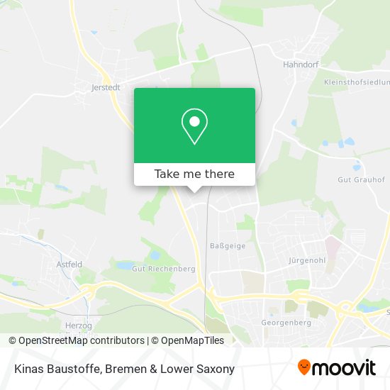 Kinas Baustoffe map
