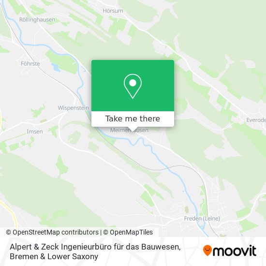 Alpert & Zeck Ingenieurbüro für das Bauwesen map