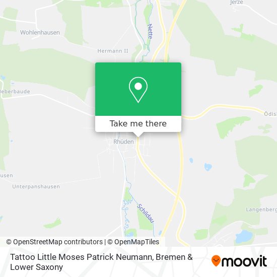 Tattoo Little Moses Patrick Neumann map
