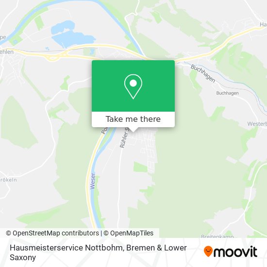Hausmeisterservice Nottbohm map