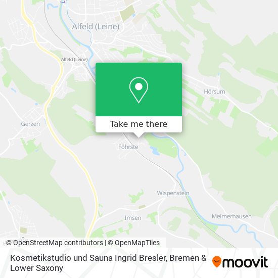 Kosmetikstudio und Sauna Ingrid Bresler map