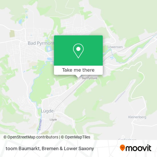 toom Baumarkt map