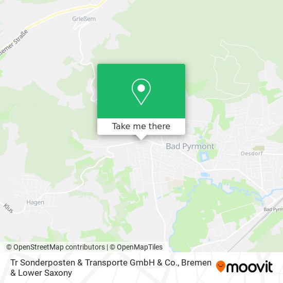 Tr Sonderposten & Transporte GmbH & Co. map