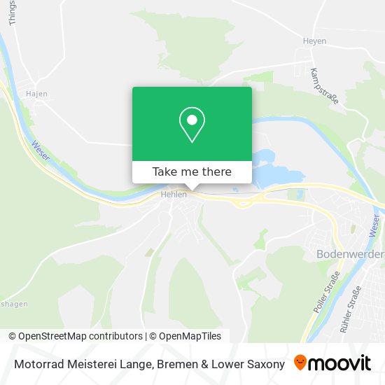 Motorrad Meisterei Lange map