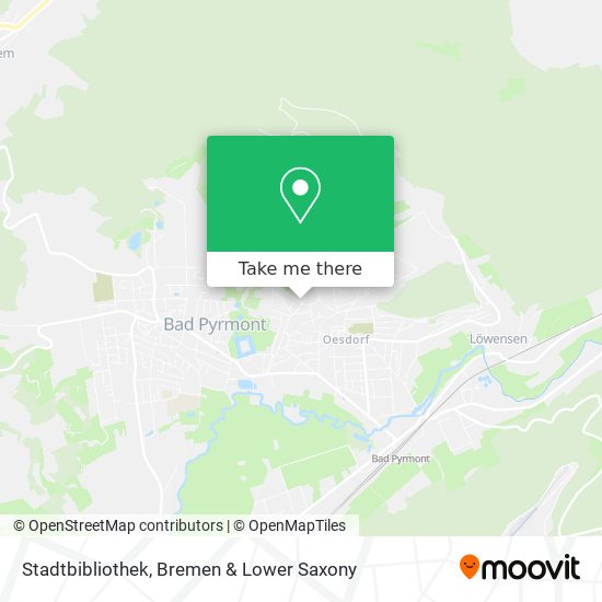 Stadtbibliothek map