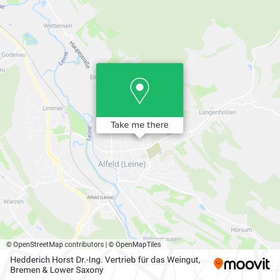 Hedderich Horst Dr.-Ing. Vertrieb für das Weingut map