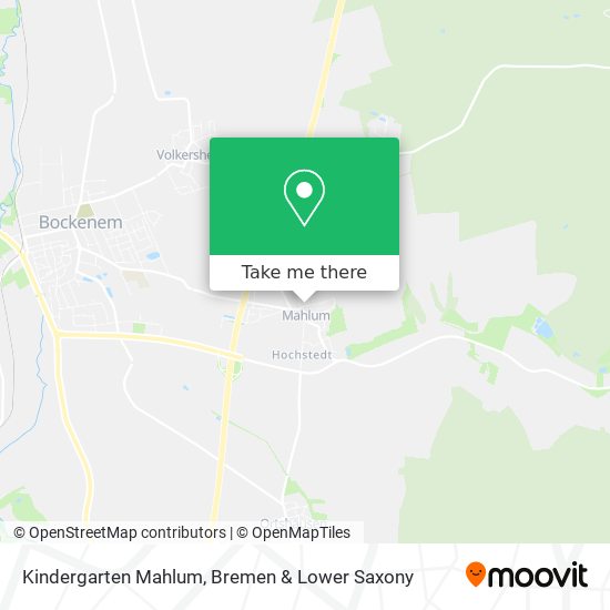 Kindergarten Mahlum map