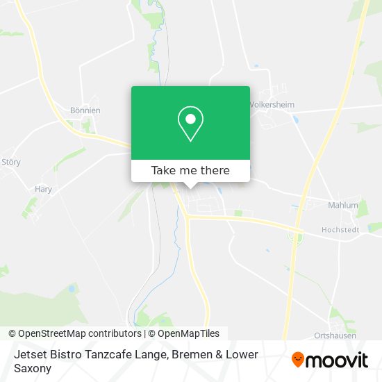 Jetset Bistro Tanzcafe Lange map