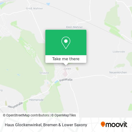 Haus Glockenwinkel map