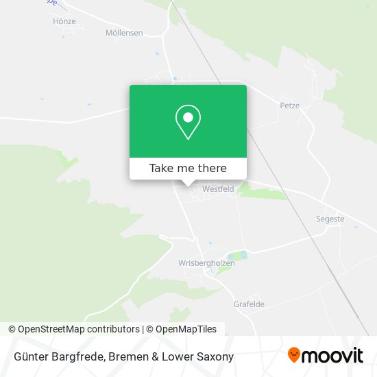 Günter Bargfrede map