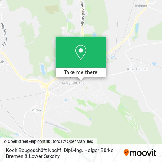 Koch Baugeschäft Nachf. Dipl.-Ing. Holger Bürkel map