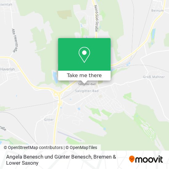 Angela Benesch und Günter Benesch map