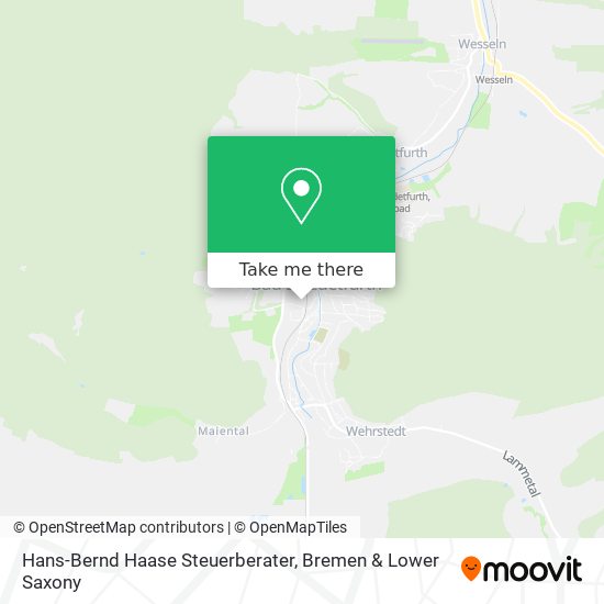 Hans-Bernd Haase Steuerberater map