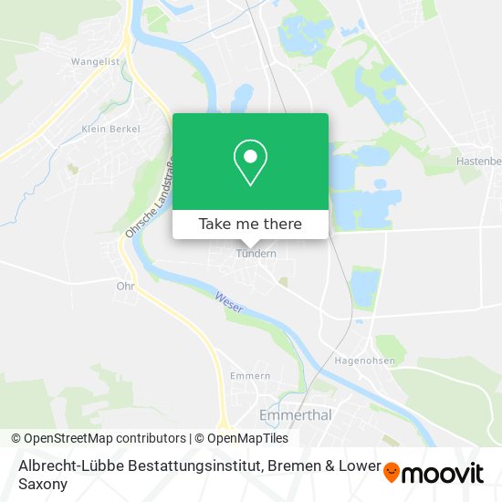 Albrecht-Lübbe Bestattungsinstitut map