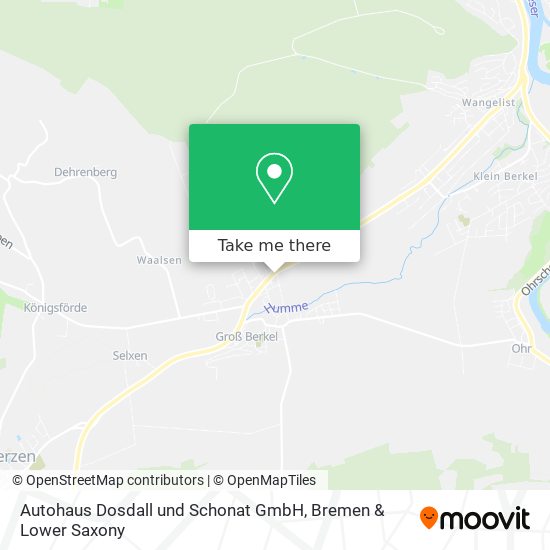 Autohaus Dosdall und Schonat GmbH map