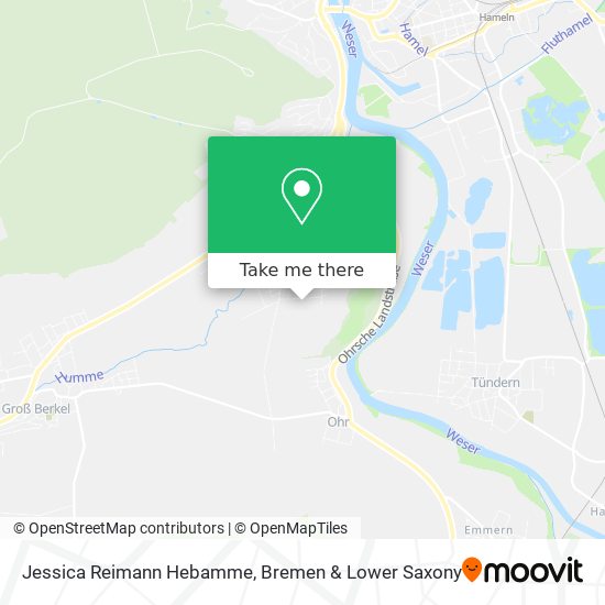 Jessica Reimann Hebamme map