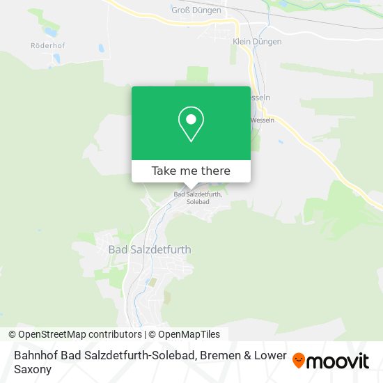 Bahnhof Bad Salzdetfurth-Solebad map