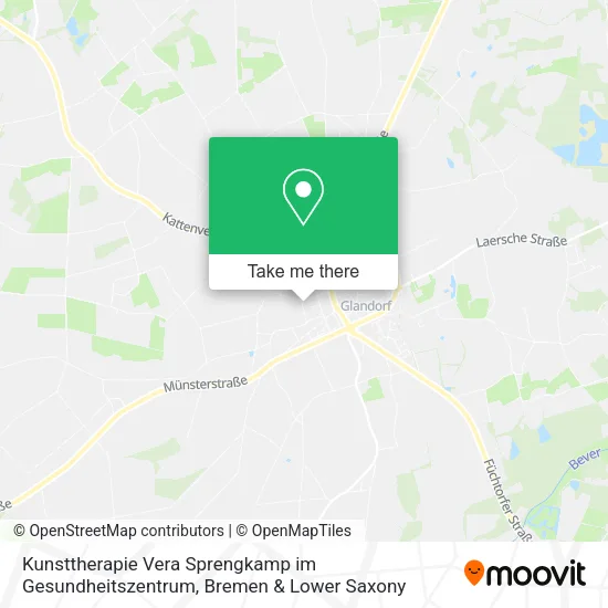 Kunsttherapie Vera Sprengkamp im Gesundheitszentrum map