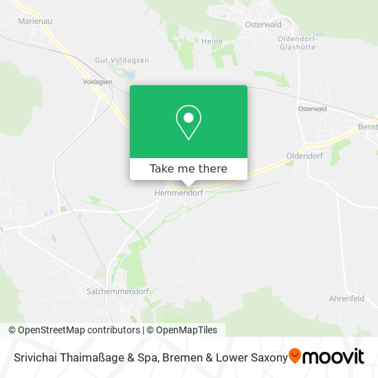 Srivichai Thaimaßage & Spa map