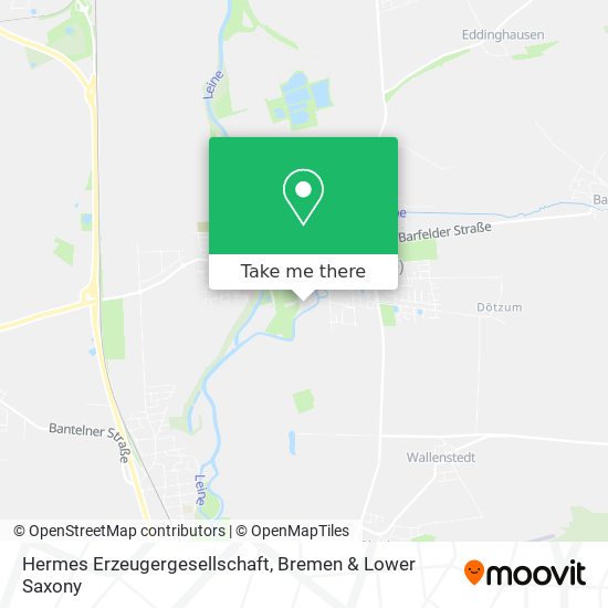 Hermes Erzeugergesellschaft map