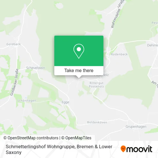 Карта Schmetterlingshof Wohngruppe