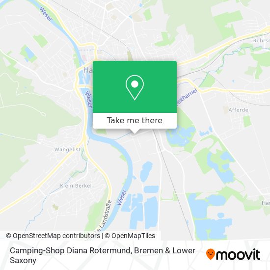 Camping-Shop Diana Rotermund map