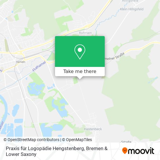 Praxis für Logopädie Hengstenberg map