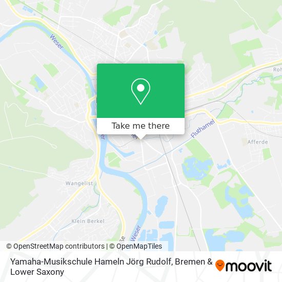 Yamaha-Musikschule Hameln Jörg Rudolf map