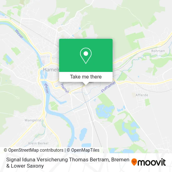 Signal Iduna Versicherung Thomas Bertram map
