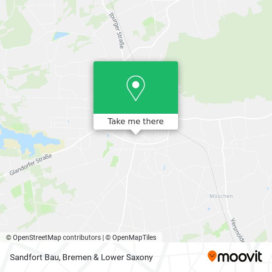 Sandfort Bau map